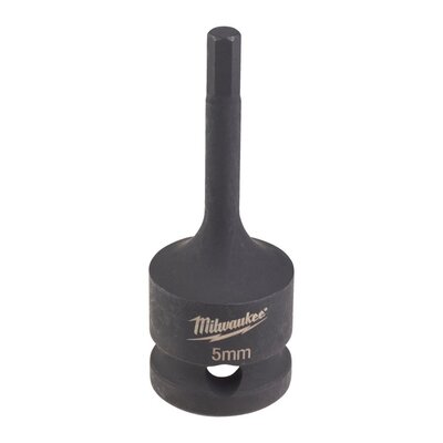 MILWAUKEE Nástrčný kľúč 1/2" - HEX 5 Shockwave vnútorný