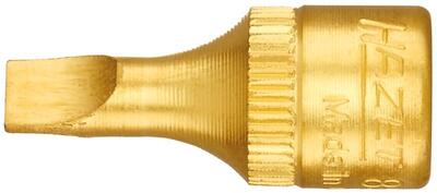 Hlavica 1/4" PL 0,6 x 3,5 x 28mm TiN 8503 HAZET