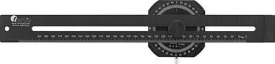 FORTIS Nástroj rysovací 300mm s uhlovou stupnicou Fortis