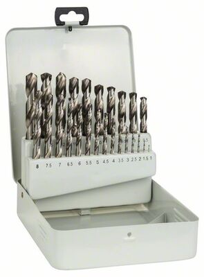BOSCH 25-dielna súprava vrtákov do kovu HSS-G, DIN 338, 135° 1-13 mm, 135° 2607018727