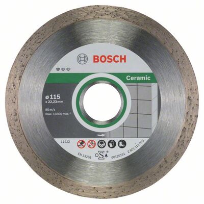BOSCH Diamantový rezací kotúc Standard for Ceramic 115 x 22,23 x 1,6 x 7 mm