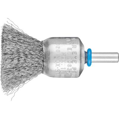 PFERD TOOLS Štandardné nasadené koncové kefy PBU 2022/6 INOX 0,15