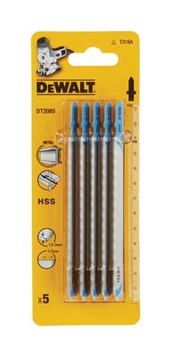 DeWALT LIST PÍLOVÝ PRE PRIAME REZY DO TENKEHO KOVU 5ks DT2085