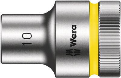 WERA 8790 HMC Nástrčná hlavice Zyklop, upínacia časť 1/2", 10 x 37 mm