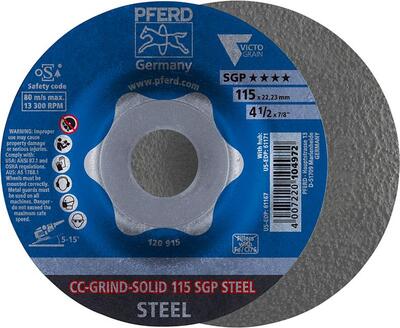PFERD Kotúč brúsny 115 SGP STEEL CC-GRIND-SOLID Pferd