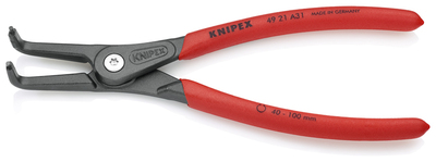 KNIPEX 49 21 A31 SB Presné kliešte na poistné krúžky pre vonkajšie poistné krúžky na hriadeľoch s pr