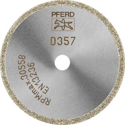 PFERD TOOLS Diamantové / CBN rezné nástroje EP Bond D1A1R 50-2-10 D 357 GAD