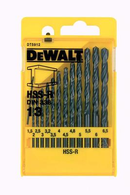 DeWALT FÉMFÚRÓ KÉSZLET 13 MŰHELY DT5912
