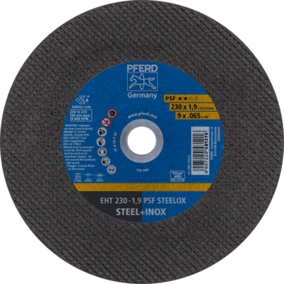 PFERD TOOLS Rezné kotúče EHT 230-1,9 PSF STEELOX (5)