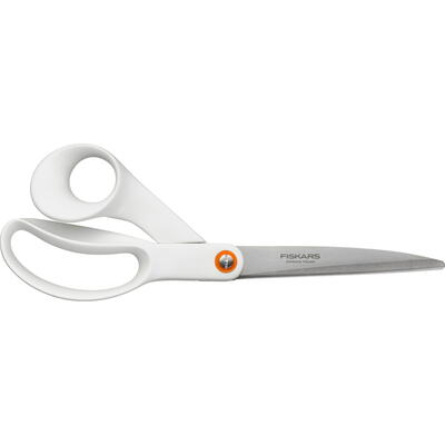 FISKARS Nožnice univerzálne veľké biele, 25 cm | 1020414