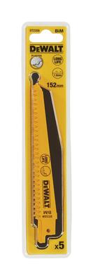 DeWALT PILOVE LISTY BIM NA PLAST 152MM 5ks DT2356