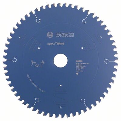 BOSCH 2608642530 - Fűrészlap Expert for Wood 254 x 30 x 2,4 mm, 60