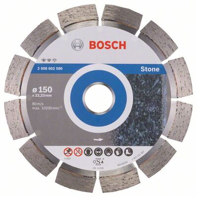 BOSCH Diamantový rezací kotouc Expert for Stone 150 x 22,23 x 2,4 x 12 mm