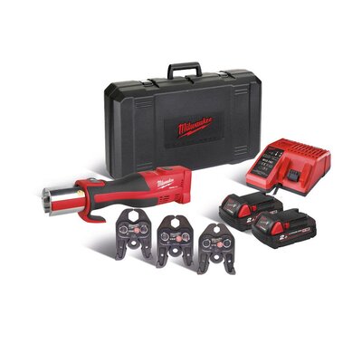 MILWAUKEE M18 BLHPT-202C V-SET SZÉNMENTES HIDRAULIKUS PRESS 4933451134