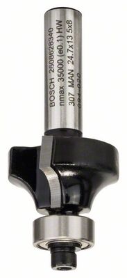 BOSCH Zaoblovací frézy 8 mm, R1 6 mm, L 13,2 mm, G 53 mm