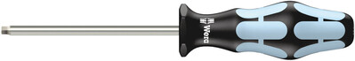 WERA 3368 Skrutkovače na skrutky s vnútorným štvorkom, nerezová oceľ, # 1 x 80 mm