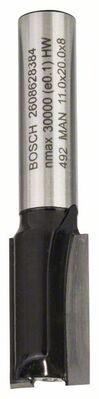 BOSCH Drážkovacie frézy 8 mm, D1 11 mm, L 20 mm, G 51 mm