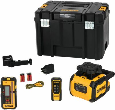 DeWALT Rotačný laser červený 18V  DCLE15211R