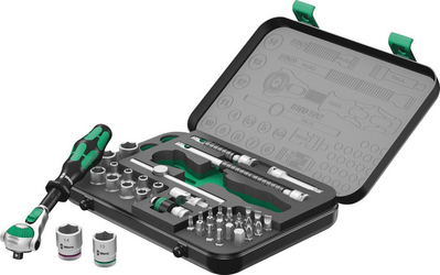 WERA SADA NÁSTRČNÝCH KĽÚČOV 1/4" ZYKLOP SPEED 42 KS 05003533001