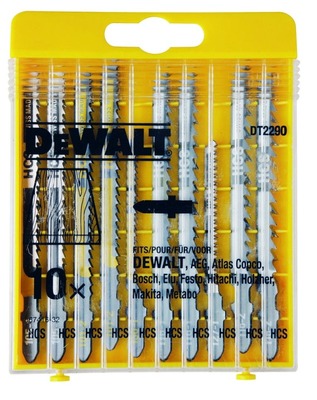 DeWALT FŰRÉSZKÉS KÉSZLET 10 SZERVEZETES MŰHELY DT2290