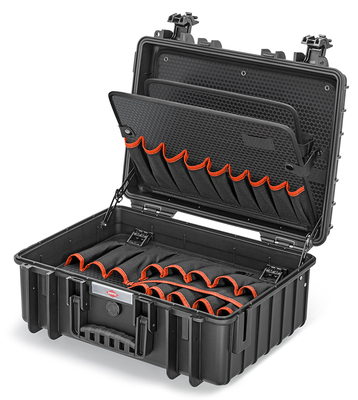 KNIPEX 00 21 35 LE Kufrík na náradie "Robust23" prázdny 370 mm