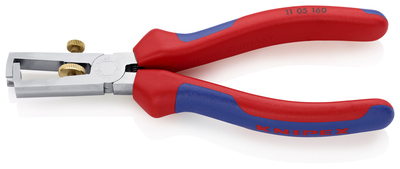 KNIPEX 11 05 160 SB Odizolovací nástroj s otváracou pružinou, univerzálne s multi-komponentnými úcho
