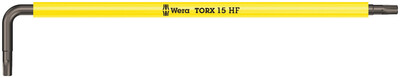 WERA 967 SXL HF Zástrčný kľúč TORX® Multicolour s pridržiavacou funkciou, dlhý, TX 15 x 123 mm