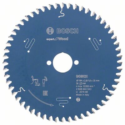 BOSCH 2608644043 - Pílový kotúc Expert for Wood 184 x 30 x 2,6 mm, 56