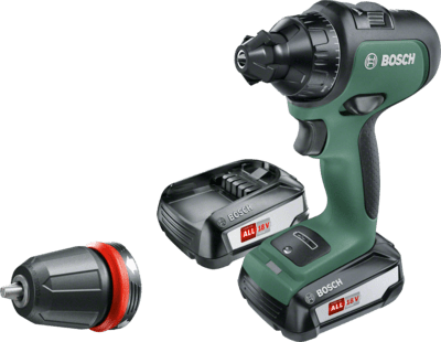 BOSCH AdvancedDrill 0 603 9B5 001 - Akumulátorový dvojrýchlostný vŕtací skrutkovač 2x akumulátor PBA 18V 2