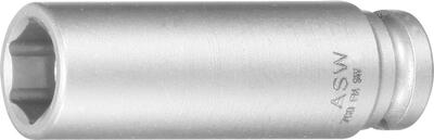 Hlavica 1/4" 6 hran 7mm dlhý magnet kovaná typ 700 FM ASW