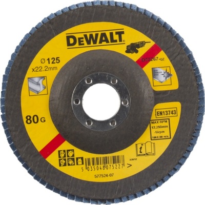 DeWALT SÍK CSISZOLÓ TÁRcsa FÉMHEZ 125MM*22.2*80G DT3267