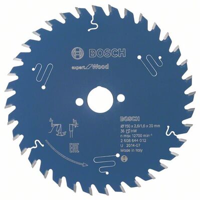 BOSCH 2608644012 - Pílový kotúc Expert for Wood 150 x 20 x 2,6 mm, 36
