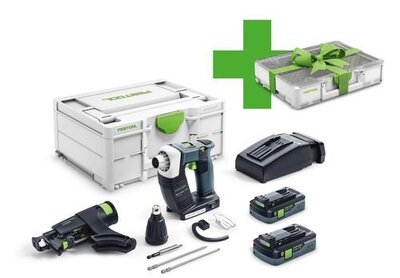 FESTOOL Akumulátorový skrutkovac na stavbu DWC 18-4500 I-Plus Organizer Edition DURADRIVE 577429