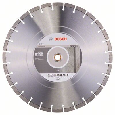 BOSCH Diamantový rezací kotouc Expert for Concrete 400 x 20,00 + 25,40 x 3,2 x 12 mm