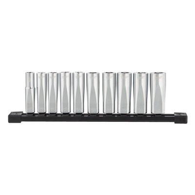MILWAUKEE 3/8"-OS METRIKUS DUGJÚ KULCS KÉSZLET 10 db 4932492509