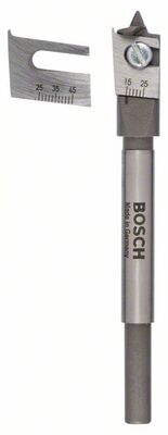 BOSCH Nastavitelný plochý frézovací vrták, so šesthrannou stopkou 15 - 45 mm, 120 mm