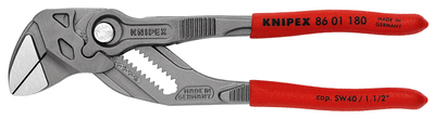 KNIPEX 86 01 180 SB Kliešťové kľúče Kliešte a kľúč v jednom náradí s protišmykovým plastovým povrcho