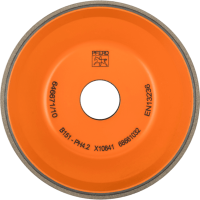 PFERD TOOLS Diamantové / CBN nástroje s živicovou väzbou 11V9 100-2-10-20 B 151 PH 4.2