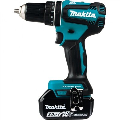 MAKITA DHP485RF3J - Akumulátorový vŕtací skrutkovač s príklepom
