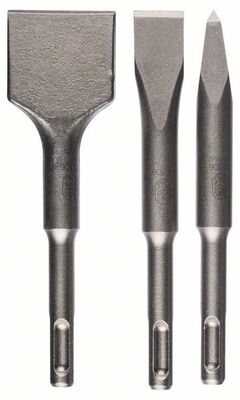BOSCH 3-dílná souprava krátkých sekácu SDS-plus 140; 140x20; 140x40 mm