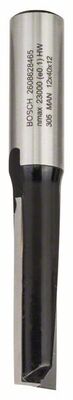 BOSCH Drážkovacie frézy 12 mm, D1 12 mm, L 40 mm, G 81 mm