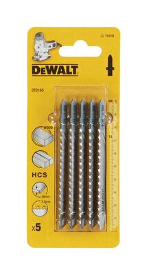 DeWALT FŰRÉSZKÉP EGYENES VÁGÁSHOZ 5 db DT2165
