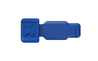 KNIPEX 00 61 10 CB Klipy ColorCode modrá (10 kusov)  21 mm