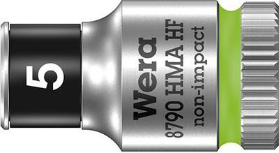 WERA Hlavica 1/4" 6 hran 5 x 23mm typ Zyklop 8790 HMA HF Wera
