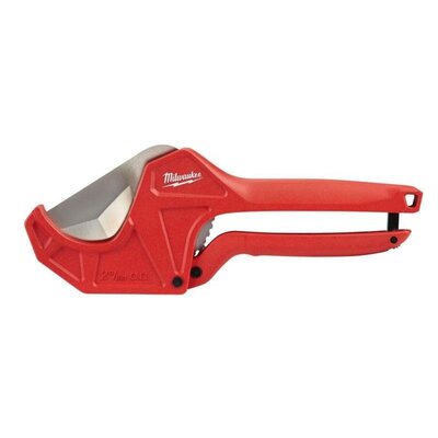 MILWAUKEE Racsnis olló PVC csövekhez 63 mm