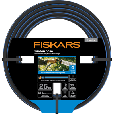 FISKARS Hadica záhradná X-series™ 13 mm (1/2”) 25 m | 1076045