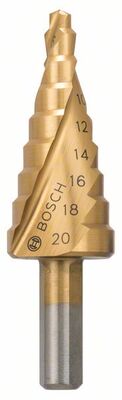BOSCH Stupnovitý vrták z HSS-TiN 4 - 20 mm, 8,0 mm, 70,5 mm