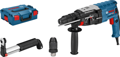 BOSCH GBH 2-28 F + GDE 16 Plus Professional - 0611267603 - elektropneumatické kladivo vrátane odsávacieho 
