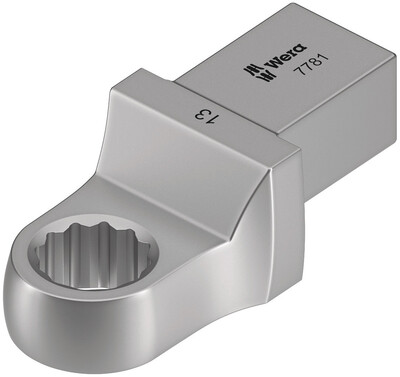 WERA 7781 Nástrčný očkový kľúč, 14x18 mm, 14x18 x 13 x 62 mm
