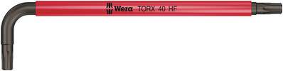 WERA 967 SL TORX® HF zástrčné kľúče Multicolour s pridržiavacou funkciou, TX 40 x 132 mm